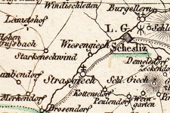 Karte Ober Mayn Kreis 1824