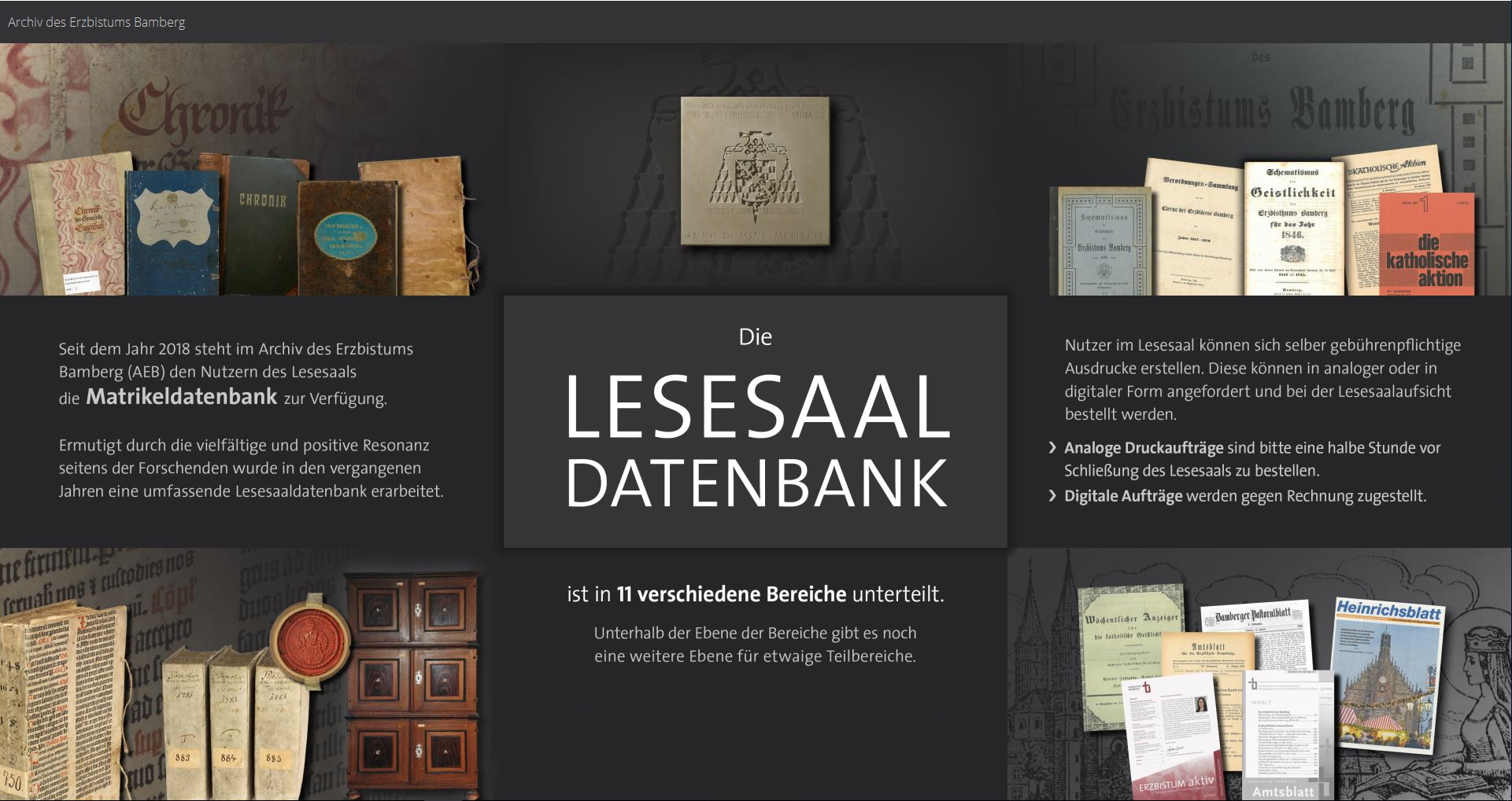 Startseite Lesesaaldatenbank